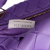 Bottega Veneta AB Bottega Veneta Purple Dark Purple Nappa Leather Leather Mini Nappa Intrecciato Jodie Italy