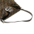 Fendi B Fendi Brown Canvas Fabric Zucca Double Flap Shoulder Bag Italy