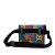 Gucci AB Gucci Black Coated Canvas Fabric GG Supreme Psychedelic Belt Bag Italy