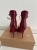 Christian Louboutin Marlenarock 100 Patent R106 Carmin