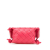 Bottega Veneta Pink Strawberry Nappa Leather Leather Mini Nappa Intrecciato The Knot Crossbody Italy