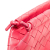 Bottega Veneta Pink Strawberry Nappa Leather Leather Mini Nappa Intrecciato The Knot Crossbody Italy