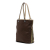 Gucci AB Gucci Brown Canvas Fabric GG Web Tote Italy