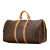 Louis Vuitton B Louis Vuitton Brown Monogram Canvas Canvas Monogram Keepall Bandouliere 55 France