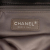 Chanel B Chanel Black Lambskin Leather Leather Quilted Metallic Distressed Lambskin CC Crystal Flap Italy