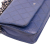 Chanel B Chanel Blue Calf Leather CC skin Double Stitched Wallet on Chain Italy