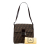 Fendi B Fendi Brown Canvas Fabric Zucca Shoulder Bag Italy