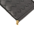 Bottega Veneta AB Bottega Veneta Black Calf Leather skin Intrecciato Solstice Phone Pouch Italy