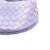 Bottega Veneta AB Bottega Veneta Purple Nappa Leather Leather Mini Nappa Intrecciato Jodie Italy