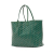 Goyard B Goyard Green Coated Canvas Fabric Goyardine Saint Louis PM France