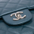 Chanel AB Chanel Blue Peacock Caviar Leather Leather Jumbo Classic Iridescent Caviar Double Flap Italy