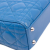 Christian Dior B Dior Blue Light Blue Lambskin Leather Leather Mini Lambskin Cannage Lady Dior Italy