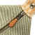 Hermès AB Hermès Green Olive Green with White Ivory Wool Fabric Large Bride A Brac H Natte Case France
