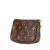 Louis Vuitton AB Louis Vuitton Brown Monogram Canvas Fabric Monogram Mini Pochette Accessoires France