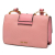 Miu Miu B Miu Miu Pink Goatskin Leather Madras Soft Calf Crystal Embellished Crossbody Italy