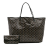 Goyard B Goyard Black Coated Canvas Fabric Goyardine Saint Louis GM France