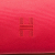Hermès AB Hermès Pink Hot Pink with Red Dark Red Canvas Fabric Small Toile Bride A Brac Case France