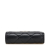 Chanel AB Chanel Black Lambskin Leather Leather CC Quilted Lambskin Compact Bifold Wallet Spain