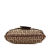 Fendi B Fendi Brown Beige Canvas Fabric Zucchino Crossbody Italy