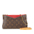 Louis Vuitton B Louis Vuitton Brown Monogram Canvas Canvas Monogram Pallas Clutch Spain