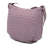 Bottega Veneta B Bottega Veneta Purple Nappa Leather Leather Nappa Intrecciato Crossbody Italy