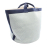 Hermès AB Hermès Blue Light Blue Canvas Fabric Toile Basket Tote France