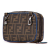 Fendi AB Fendi Brown Coated Canvas Fabric Zucca Camera Bag Italy