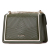 Bvlgari Green Olive Green Calf Leather Quilted skin Diamond Blast Serpenti Forever Crossbody Italy