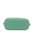 Prada AB Prada Green Mint Calf Leather Mini Vitello Daino Vanity Top Handle Bag Italy