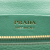 Prada AB Prada Green Mint Calf Leather Mini Vitello Daino Vanity Top Handle Bag Italy