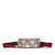 Gucci AB Gucci Brown Beige Coated Canvas Fabric Kids GG Supreme Stars Web Belt Bag Italy
