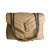 Saint Laurent Loulou Medium Leather Chevron Quilted Envelope Shoulder Bag Beige