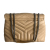 Saint Laurent Loulou Medium Leather Chevron Quilted Envelope Shoulder Bag Beige