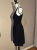Sandro black dress