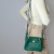 Hermès Lindy Mini Swift Leather Crossbody Green