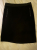123 Paris Black pencil skirt with satin details