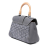 Goyard AB Goyard Gray Coated Canvas Fabric Mini Goyardine Saigon Souple France