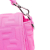 Fendi B Fendi Pink Chemical Fiber Fabric Medium Embossed Lycra Baguette Satchel Italy