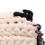 Chanel B Chanel White Ivory Chemical Fiber Fabric Neoprene Fancy Crochet Flap Italy