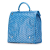 Goyard B Goyard Blue Coated Canvas Fabric Goyardine Saint Leger Backpack France