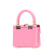 Gucci AB Gucci Pink Acrylic Plastic Mini Sylvie 1969 Top Handle Bag Italy