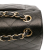 Chanel Classic Double Flap Jumbo Matelassè Caviar Leather Flap Handbag Black