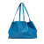 Bottega Veneta B Bottega Veneta Blue Nappa Leather Leather Medium Nappa Intrecciato Cesta Tote Italy