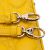 Christian Dior AB Dior Yellow Mustard Lambskin Leather Leather Micro Lambskin Cannage Lady Dior Italy