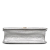 Christian Dior B Dior Silver Goatskin Leather Medium Metallic Ceramic Effect Deerskin Diorama Flap Italy