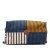 Loewe B LOEWE Blue with Multi Canvas Fabric Paulas Ibiza Large Stripes Cushion Tote Portugal