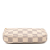 Louis Vuitton B Louis Vuitton White with Blue Damier Canvas Fabric Damier Azur Mini Pochette Accessoires France