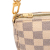 Louis Vuitton B Louis Vuitton White with Blue Damier Canvas Fabric Damier Azur Mini Pochette Accessoires France