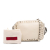 Valentino AB Valentino White Ivory Calf Leather Grainy skin Rockstud Camera Bag Italy