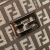 Fendi B Fendi Brown Dark Brown Canvas Fabric Zucchino Tote Italy